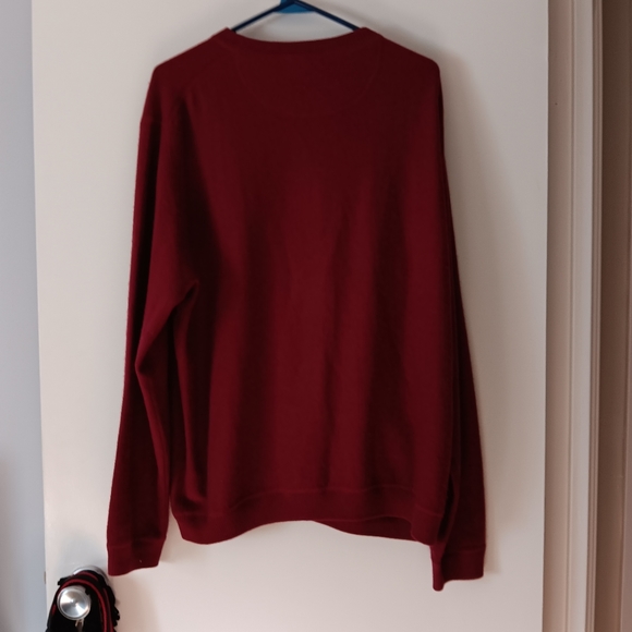 Neiman Marcus 100% Cashmere Crew Sweater XL - Picture 5 of 5